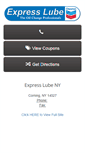 Mobile Screenshot of expresslubeny.com